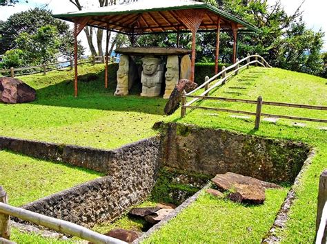 San Agustin Archaeological Park | Series 'Famous UNESCO Sites in South America' | OrangeSmile.com