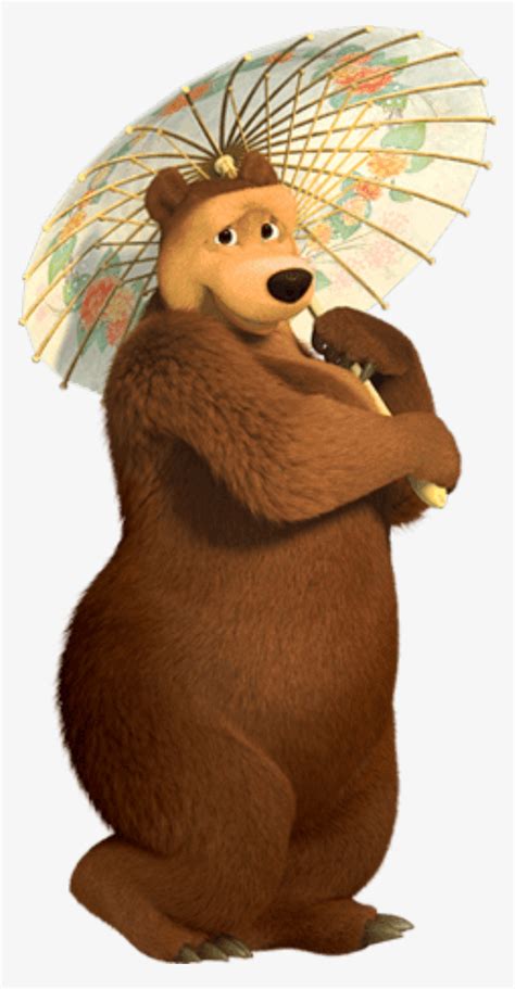 Thumb Image - Masha And The Bear Bear - 761x1496 PNG Download - PNGkit