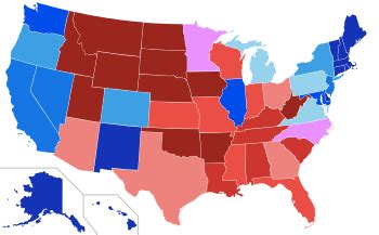 Red states and blue states - Wikipedia