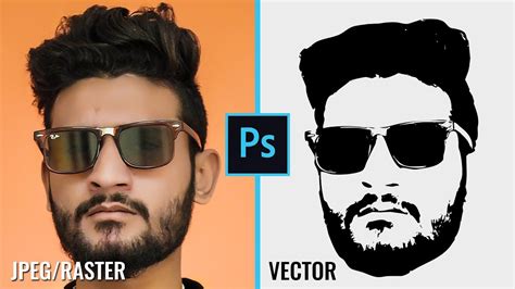 Photoshop: Convert RASTER Images To VECTOR, 51% OFF