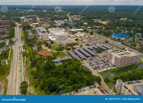 Aerial Photo University of Florida Gainesville Stock Photo - Image of ...