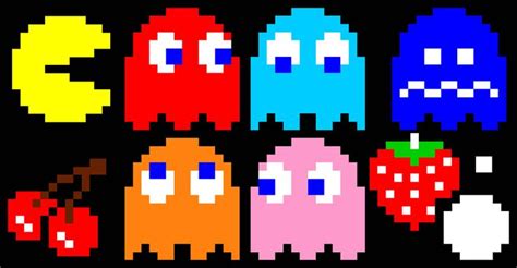 Pacman sprites by possumtally on deviantART | Pacman pixel, Fondos de pacman, Fantasmas de pacman