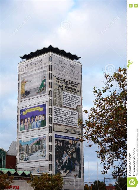 The SIPTU Liberty Hall Tower in Dublin, Ireland Editorial Photo - Image ...