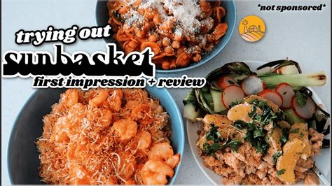 TRYING OUT SUNBASKET MEALS ☀️ *not sponsored* || HONEST REVIEW - Are They Healthy?? Is it Worth ...