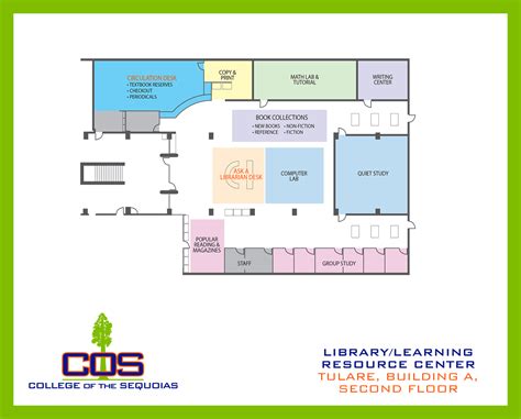 College of the Sequoias | Library/LRC Maps