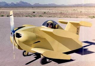 News at Door: The World's Smallest Piloted Airplane