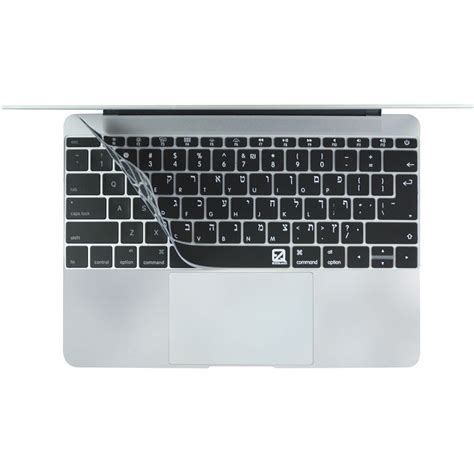 EZQuest Hebrew/English Keyboard Cover for 12" MacBook