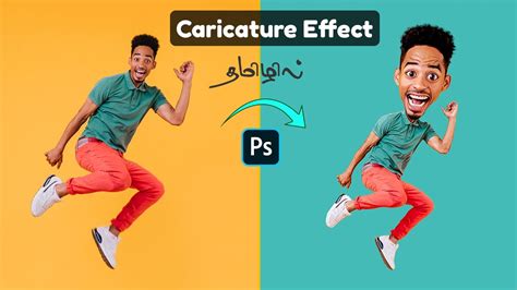 Make your own Caricature Cartoon effect using Photoshop | Tamil ...