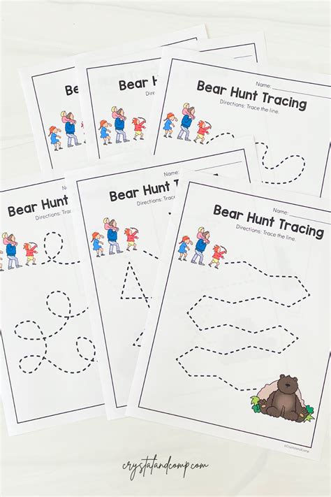 Bear Hunt Coloring Pages