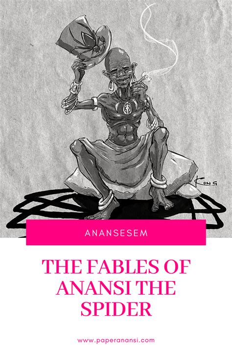 The Fables of Anansi The Spider | Paper Anansi