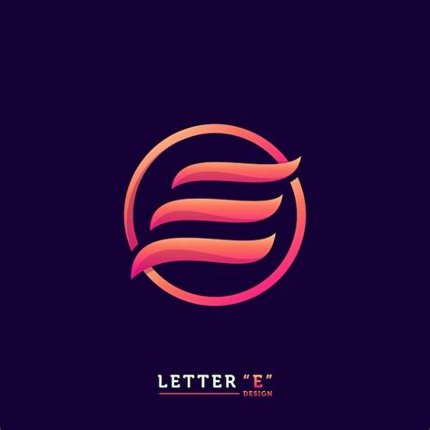 Letter e logo Vector | Premium Download