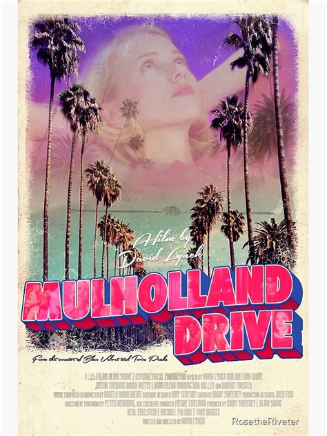 "Mulholland Drive" Poster for Sale by RosetheRiveter | Redbubble