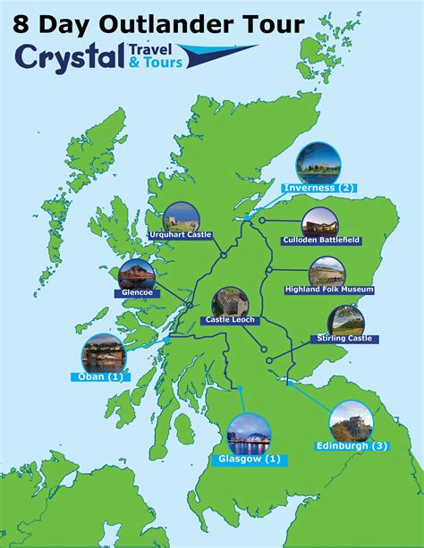 Outlander Tour of Scotland | 8 Day Self-Drive | Crystal Travel | Scotland tours, Outlander tour ...