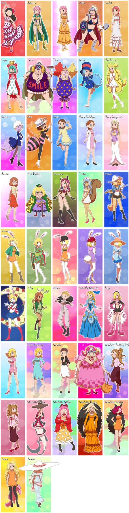 One Piece female characters, part 3 by Hapuriainen on DeviantArt