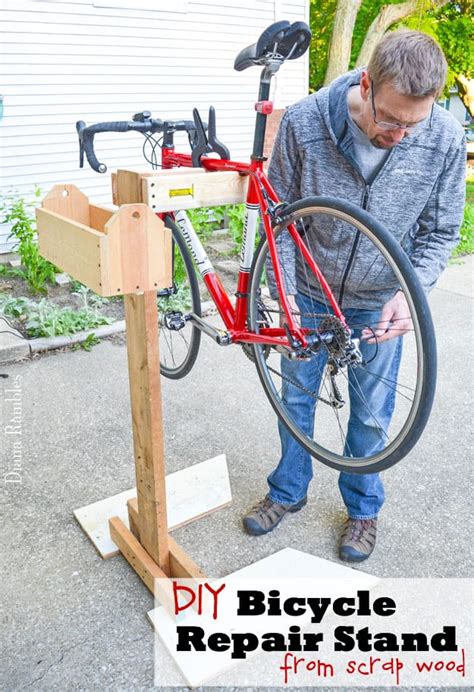 Frugal DIY Bicycle Repair Stand Tutorial