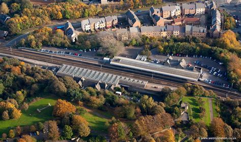 Durham railway station from the air | aerial photographs of Great ...