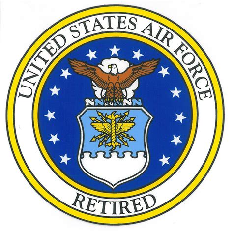 UNITED STATES AIR FORCE SEAL RETIRED DECAL | North Bay Listings