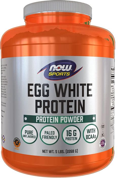 NOW Egg White Protein Powder - Maria Mind Body Health