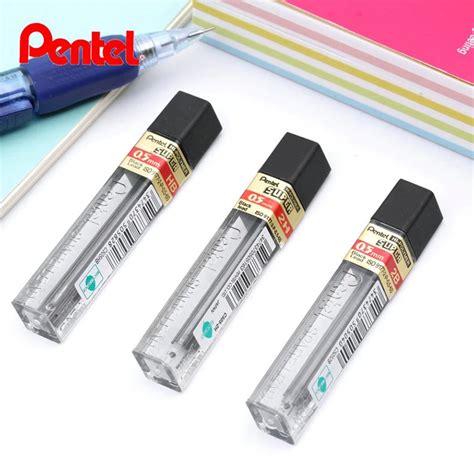 1 Piece Pentel C505 Active Lead Core 0.5 mm Mechanical Pencil Lead 2B/HB/2H-in Mechanical ...