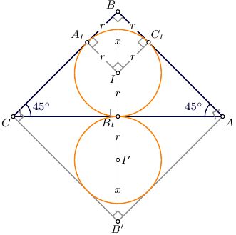 trigonometry - Isosceles Triangle Incenter Problem Solving Question ...