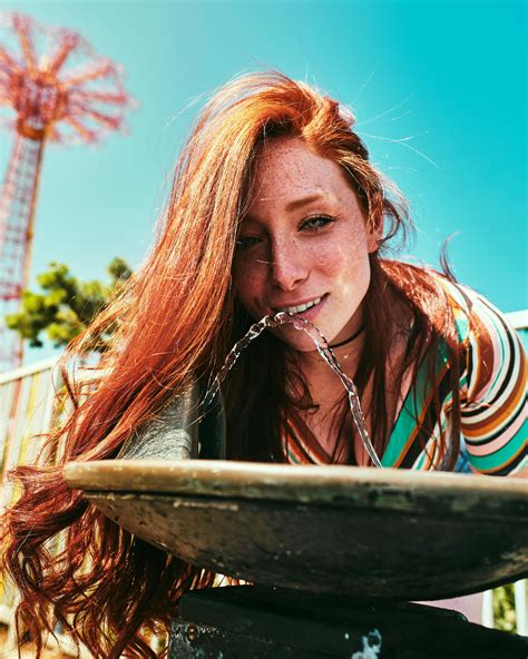 Woman Drinking Water On A Water Woman Near Fountain · Free Stock Photo