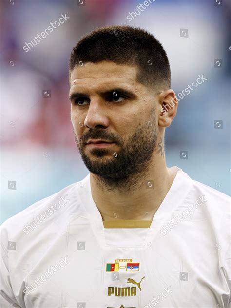 Aleksandar Mitrovic Serbia During Fifa World Editorial Stock Photo ...