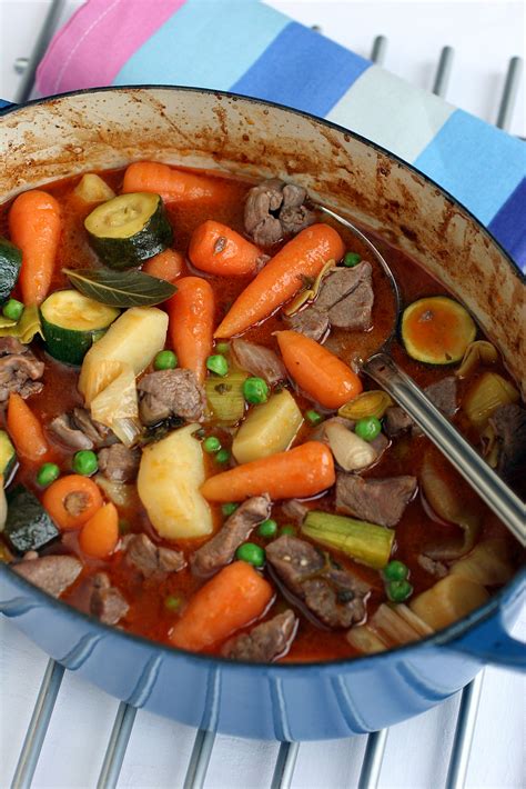 Navarin of lamb with Chantenay and spring vegetables