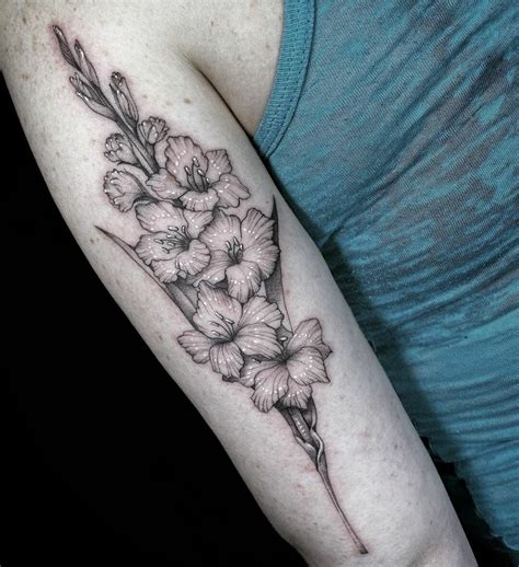 101 Amazing Gladiolus Tattoo Designs You Need To See!