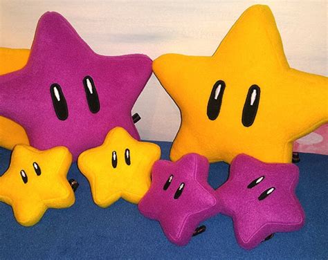 Mario Super Star Plush - Etsy