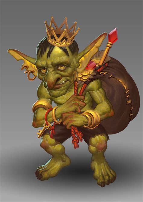 Goblin, Jia Cai | Goblin, Fantasy character design, Goblin art