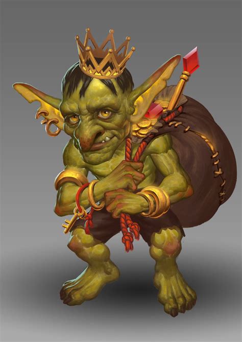 Goblin, Jia Cai | Goblin, Fantasy character design, Goblin art