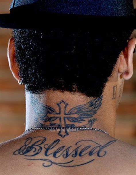 Hearts of Truth | Neck tattoo, Neck tattoo for guys, Back of neck tattoo