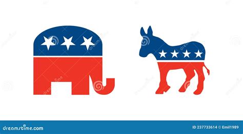 Political Parties Logo in United States Editorial Stock Image ...