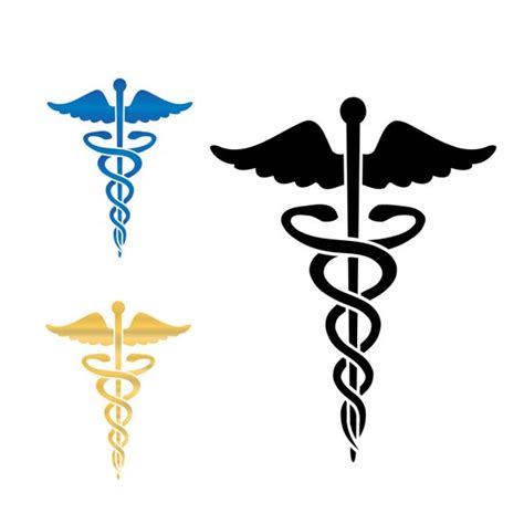 ᐈ Caduceus logo stock vectors, Royalty Free caduceus medical symbol ...