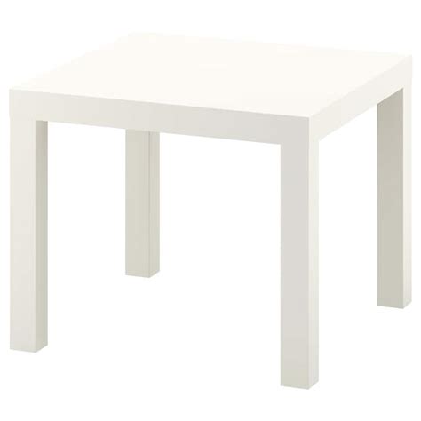 LACK Side table, white, 21 5/8x21 5/8" - IKEA