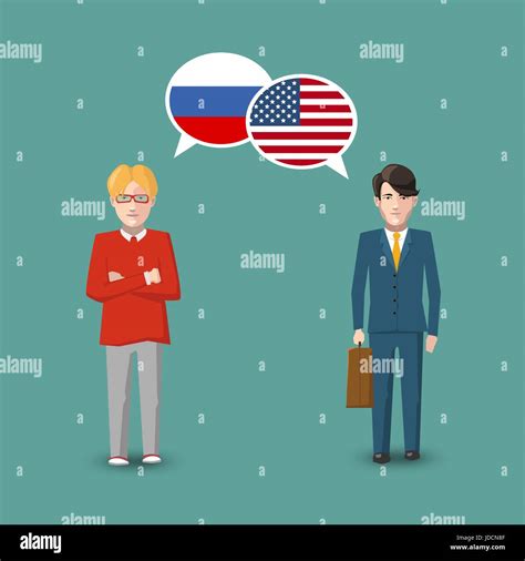 Two foreigners Stock Vector Images - Alamy