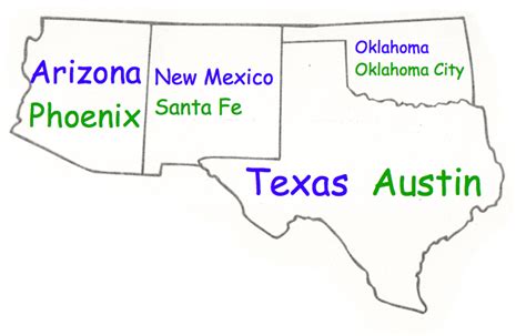 Southwest Region - Mrs. Oechsle's Fourth Grade