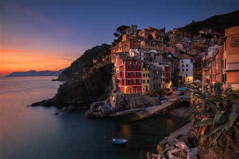 sandro bisaro | Riomaggiore Sunset by Sandro Bisaro Via...