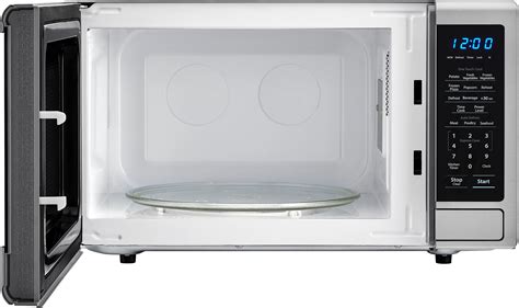 Best Buy: Sharp Carousel 1.1 Cu. Ft. Mid-Size Microwave Stainless Steel SMC1132CS