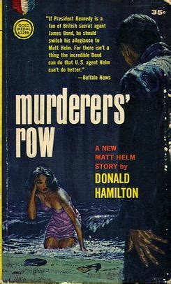 Murderers' Row (novel) - Wikiwand