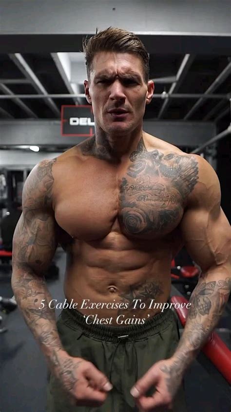 Improve your ‘Chest Gains’ with these 5 cable exercises💪 | Training muskelaufbau, Muskelaufbau ...