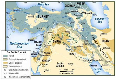 Fertile Crescent Map Printable - Printable Maps