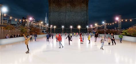 Brooklyn Bridge Park debuts new ice skating rink | Urbanize New York