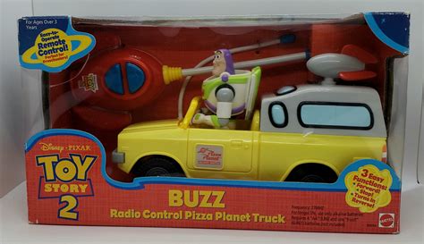 Disney Pixar Toy Story 2: Buzz Radio Control Pizza Planet Truck