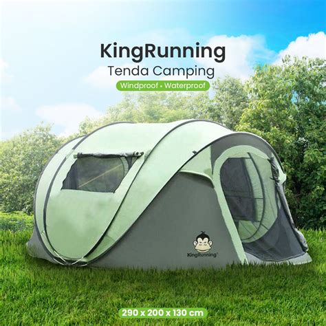 5 Tenda Camping Terbaik dan Anti Bocor untuk Pecinta Kemah Outdoor