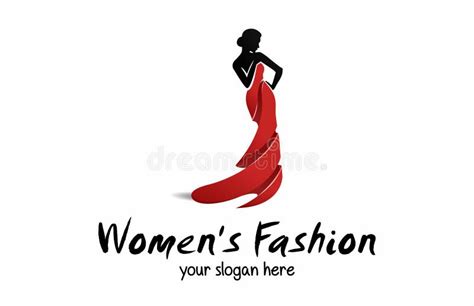 Womens Fashion Logo stock vector. Illustration of logo - 117386435