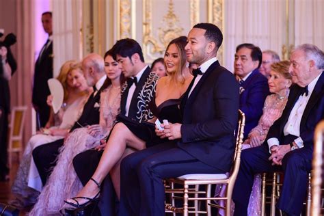 Chrissy Teigen Wedding Guest Dress in Paris | POPSUGAR Fashion Photo 4