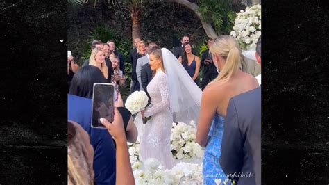 Sean McVay's Wife Veronika Khomyn Walks Down The Aisle At Her Wedding