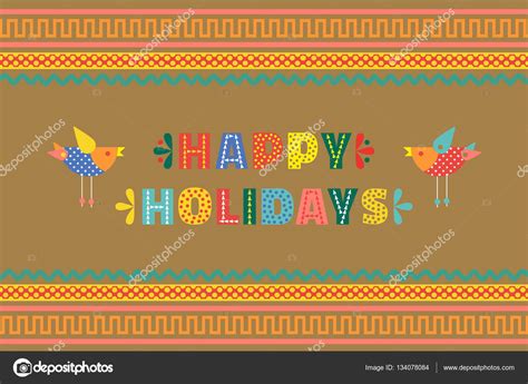 Happy holidays banner Stock Vector by ©64samcorp.gmail.com 134078084