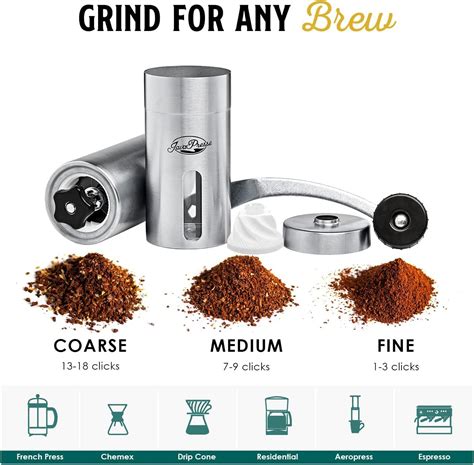 Manual Coffee Bean Grinder - Liliana